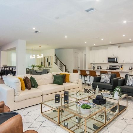 Brand New 9 Bedrooms House With Private Pool, Star Wars Game Room, Theme Rooms And Lake View Sa2145 Kissimmee Exterior photo