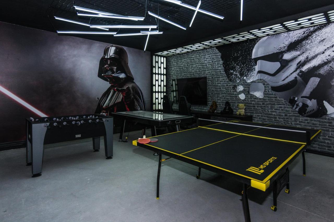 Brand New 9 Bedrooms House With Private Pool, Star Wars Game Room, Theme Rooms And Lake View Sa2145 Kissimmee Exterior photo