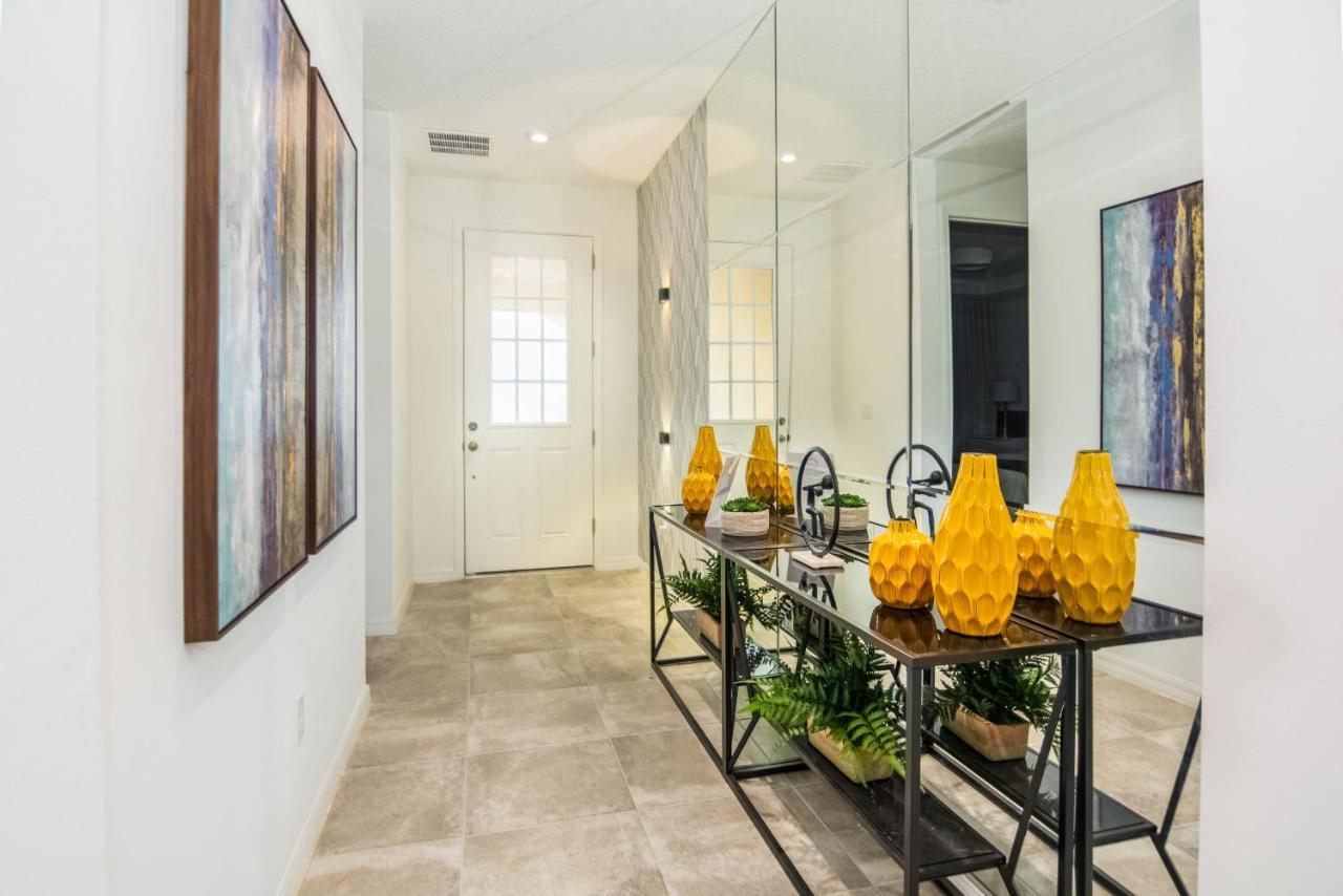 Brand New 9 Bedrooms House With Private Pool, Star Wars Game Room, Theme Rooms And Lake View Sa2145 Kissimmee Exterior photo